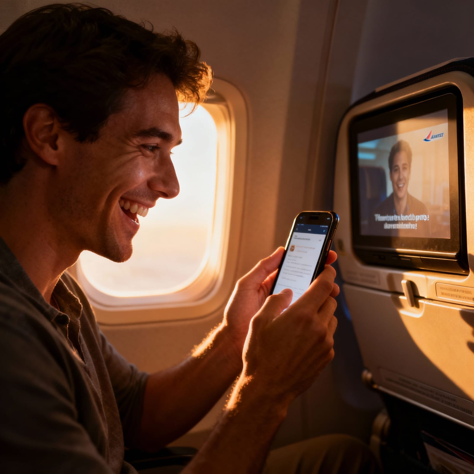 Personalized airline videos